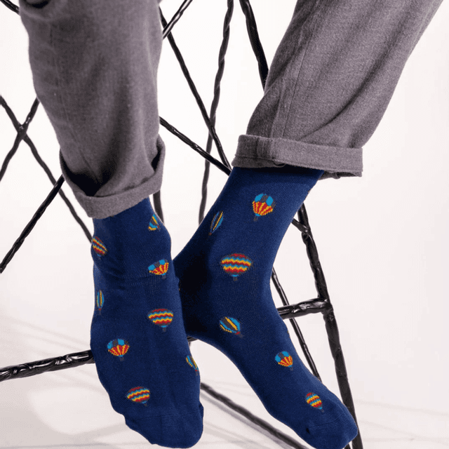 image of Pair of men's bamboo socks