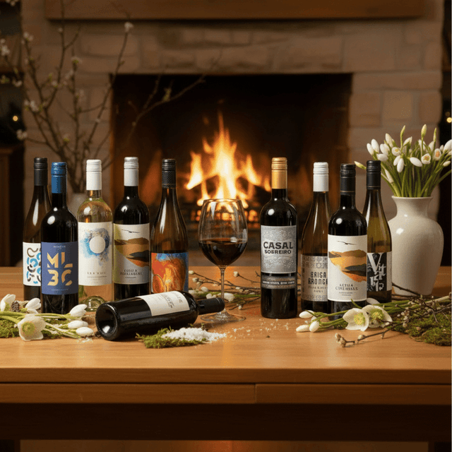 image of 12 bottles of wine