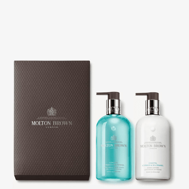 image of Coastal cypress hand care set
