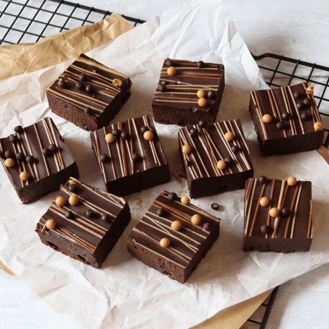 image of Salted caramel brownies