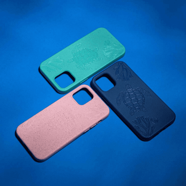 image of Eco iPhone 14 pro etched case