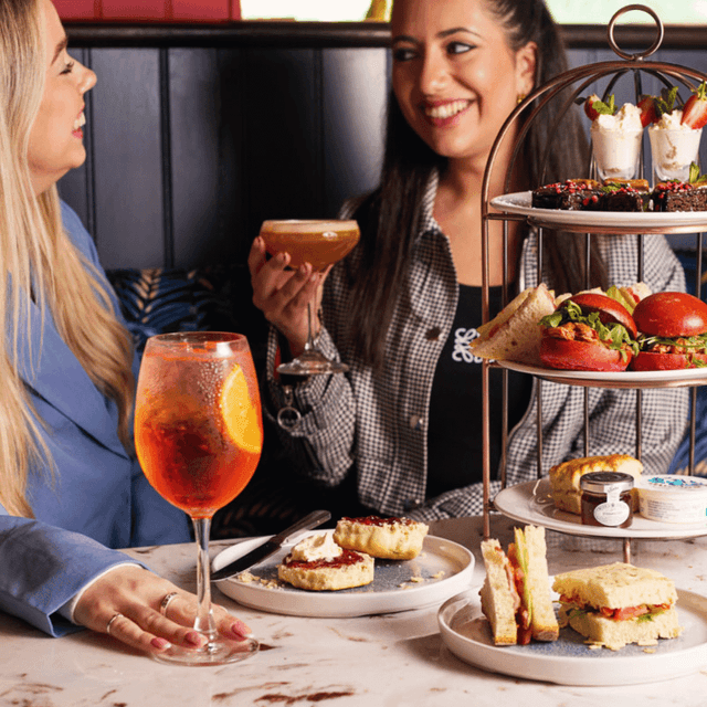 image of Slug and Lettuce Afternoon Tea & Drink for Two
