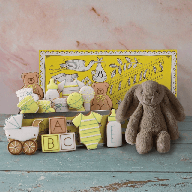 image of Baby shower gift box