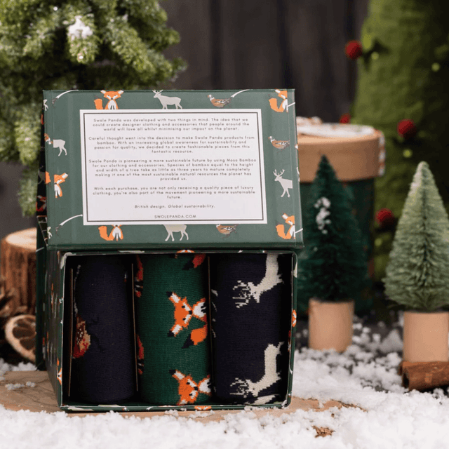 image of 3 pairs of bamboo socks