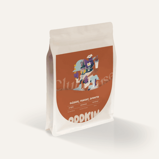 image of 250g of whole bean or ground coffee