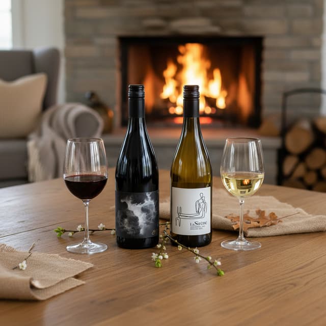image of 2 bottles of wine