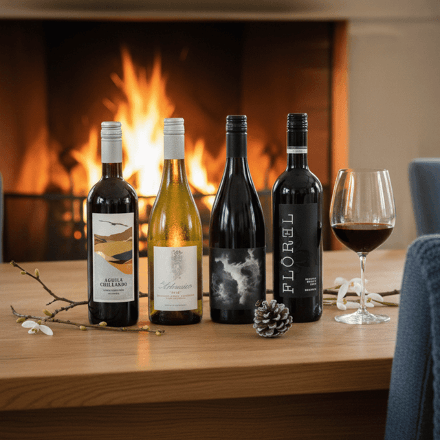 image of 4 bottles of wine