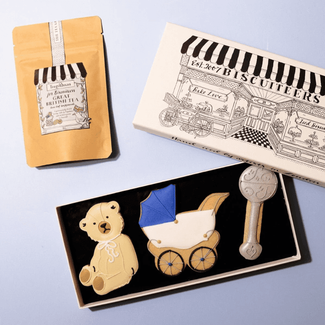image of New baby mini tea gift box