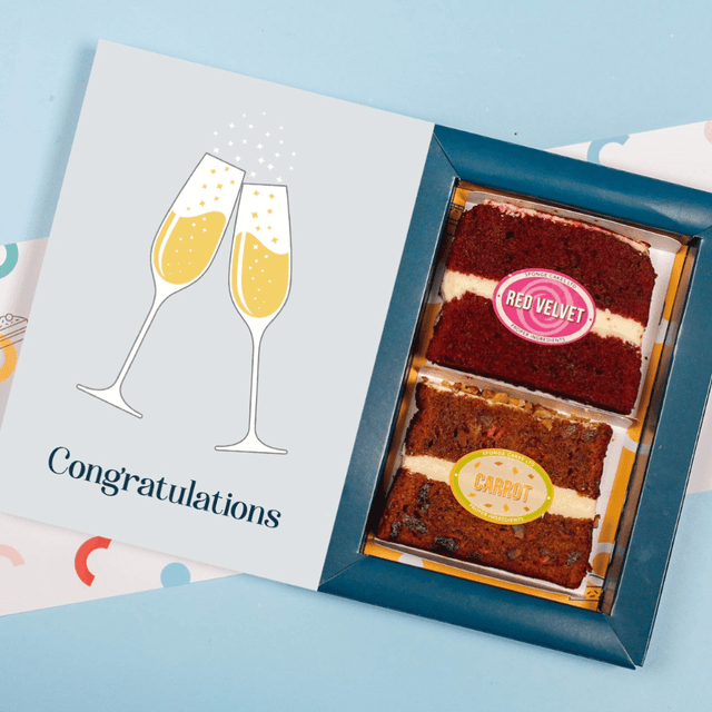 image of Congratulations cake card