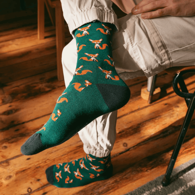 image of Pair of men's bamboo socks