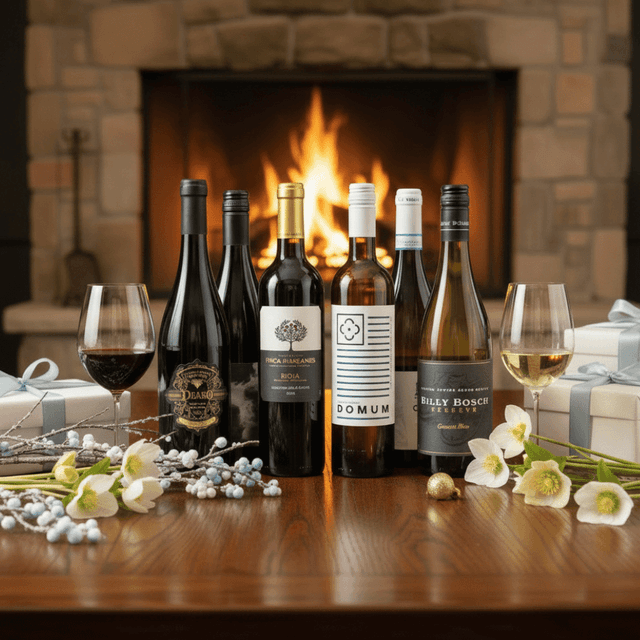 image of 6 premium bottles of wine