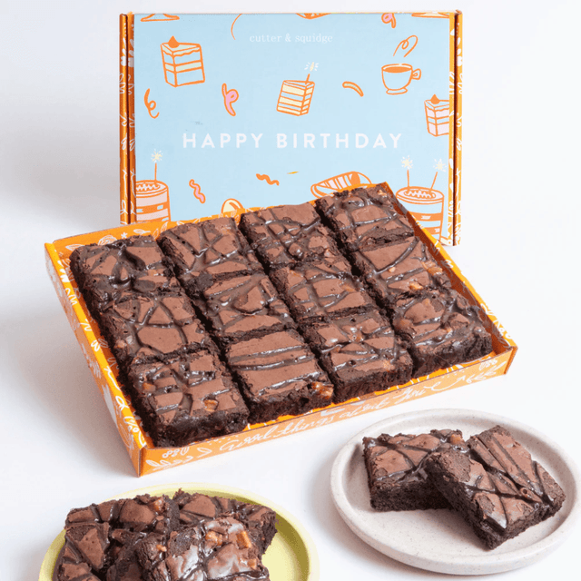 image of Birthday brownie box