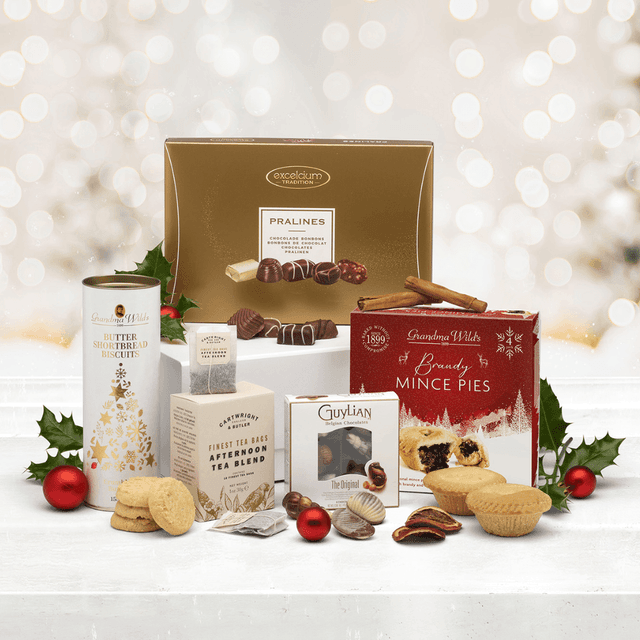 image of White Christmas gift box