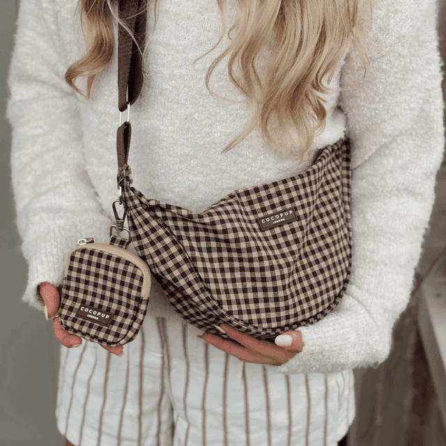image of Dog walking crescent bag bundle