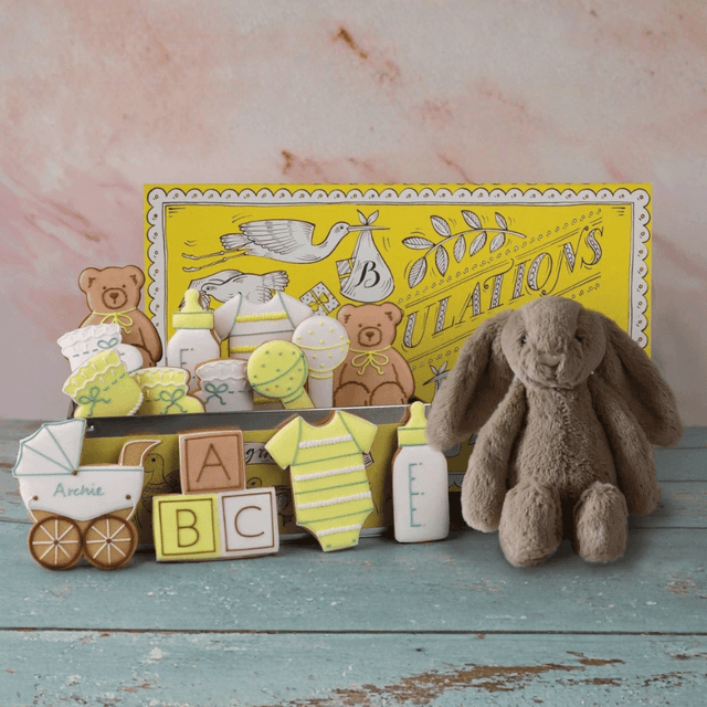 image of Baby shower gift box
