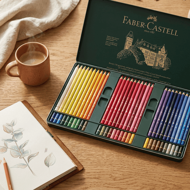 image of Set of 60 artist's pencils