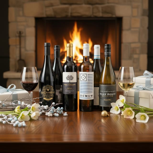 image of 6 premium bottles of wine