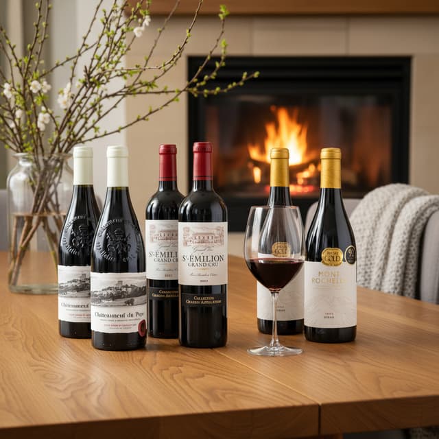image of 6 'Best of the best' wine selection
