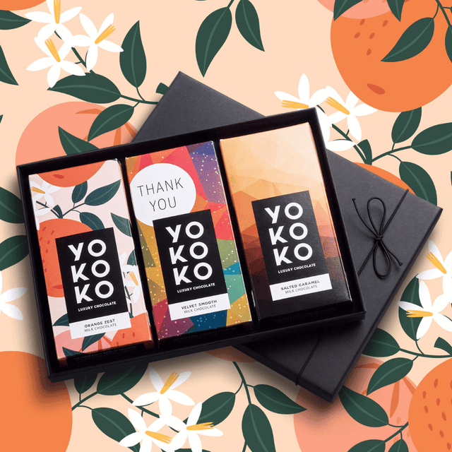 image of Luxury chocolate 'thank you' box