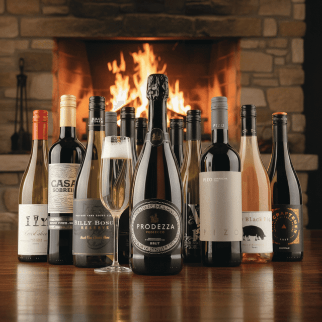 image of 12 luxe bottles of wine & fizz