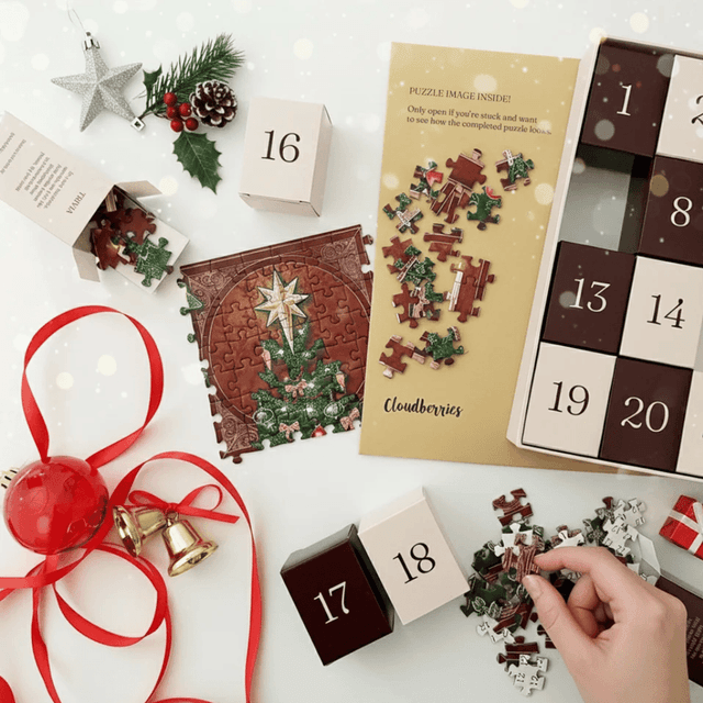 image of Advent calendar puzzle