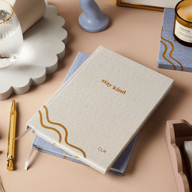 image of Recycled ocean plastic notebook