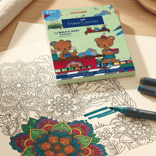 image of Colouring markers set
