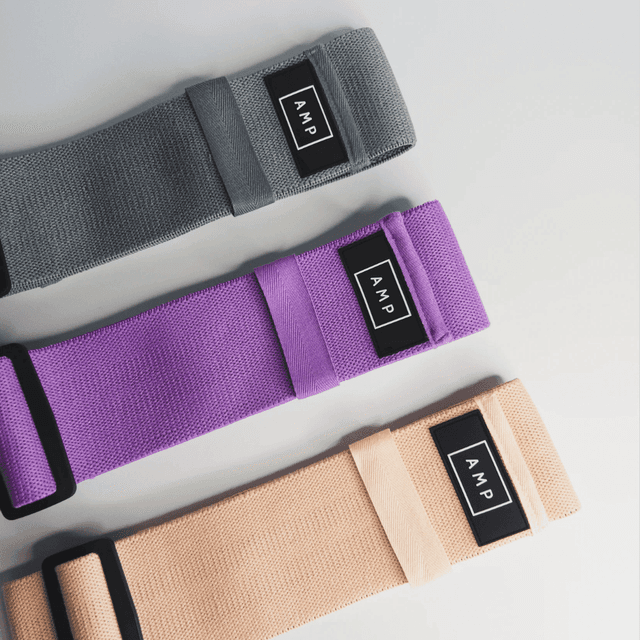 image of Set of 3 adjustable resistance bands