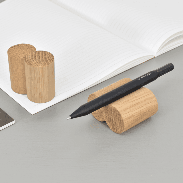 image of Oak pen rest