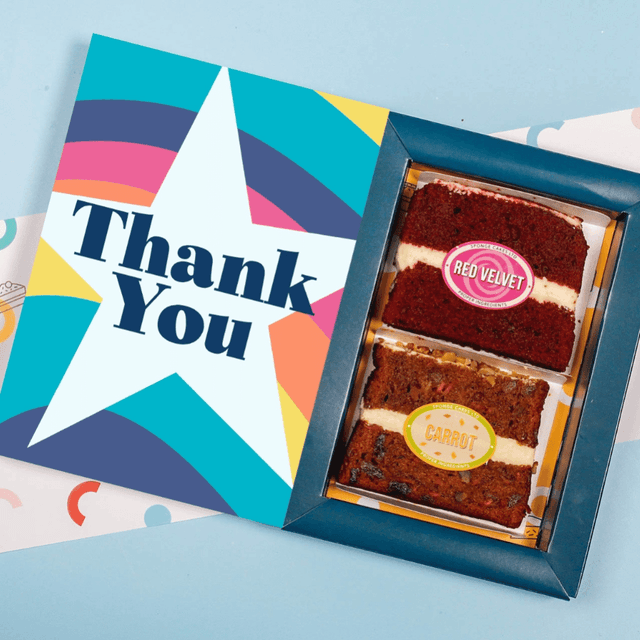 image of Thank you cake card