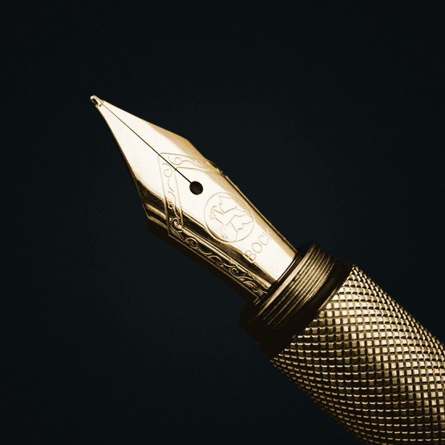 image of Brass fountain pen
