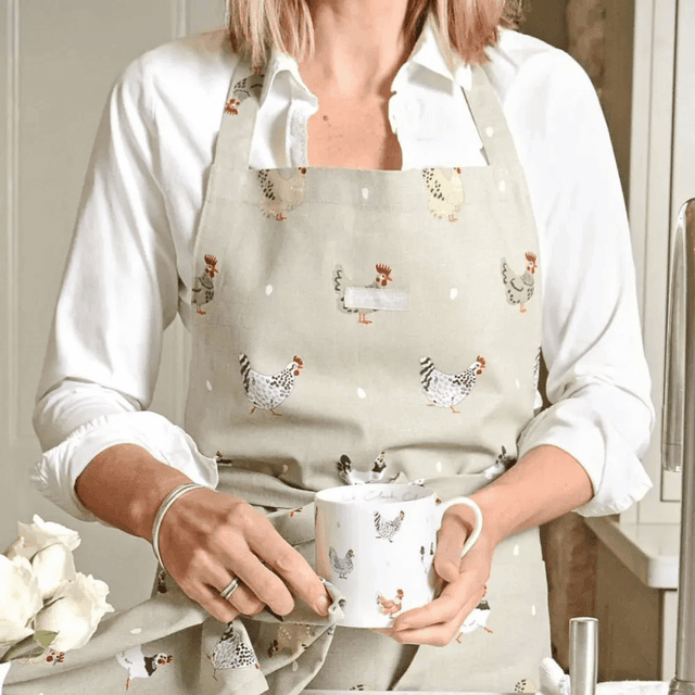 image of Lay a little egg apron