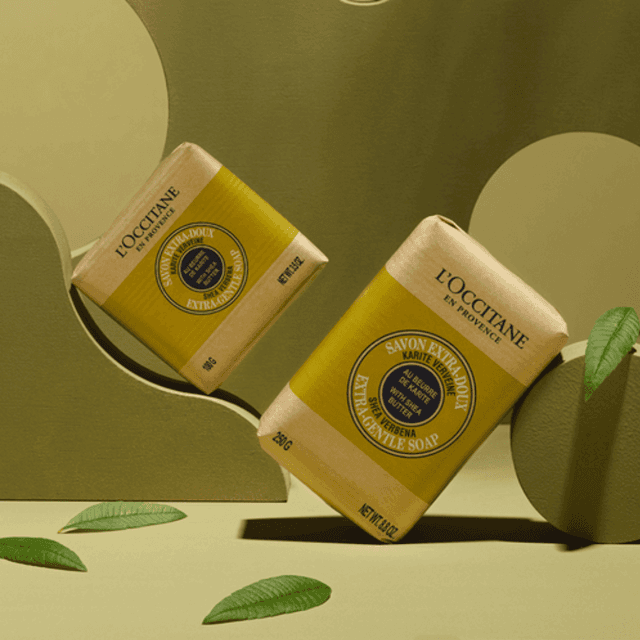 image of Shea verbena soap