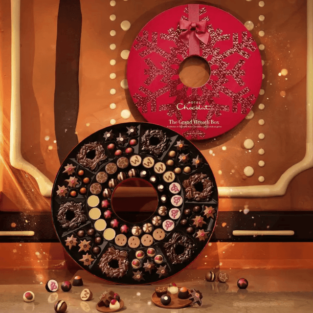 image of The grand chocolate wreath
