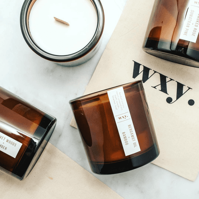 image of Amber 5oz candle