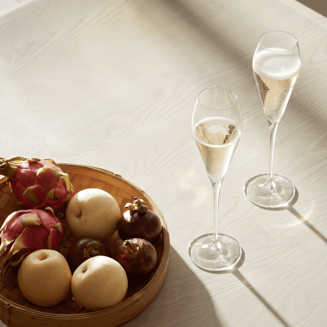 image of Prosecco glass set