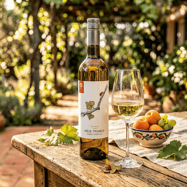 image of Meio Tronco white wine bottle