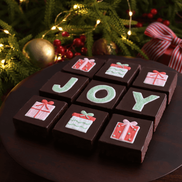 image of Christmas brownies