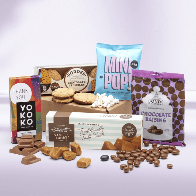 image of Thank you box of sweet treats