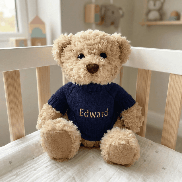 image of Bertie bear & knit