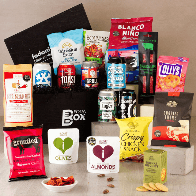 image of Luxury beer & snacks hamper