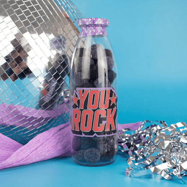 image of You rock sweet bottle