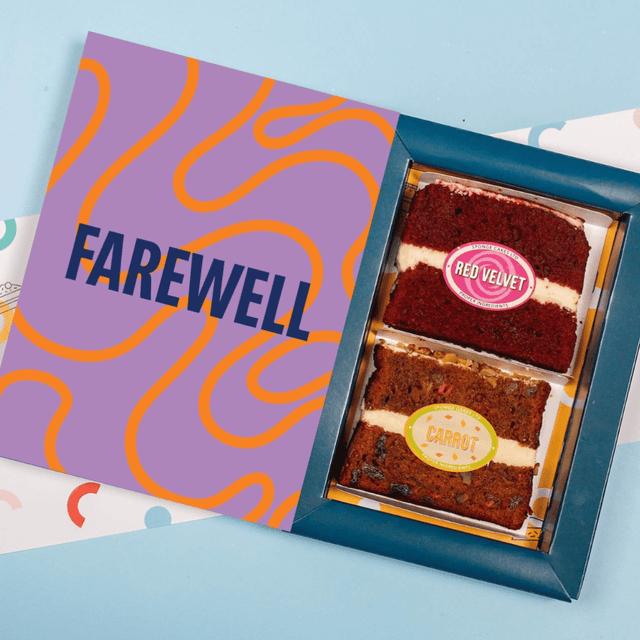image of Farewell cake card