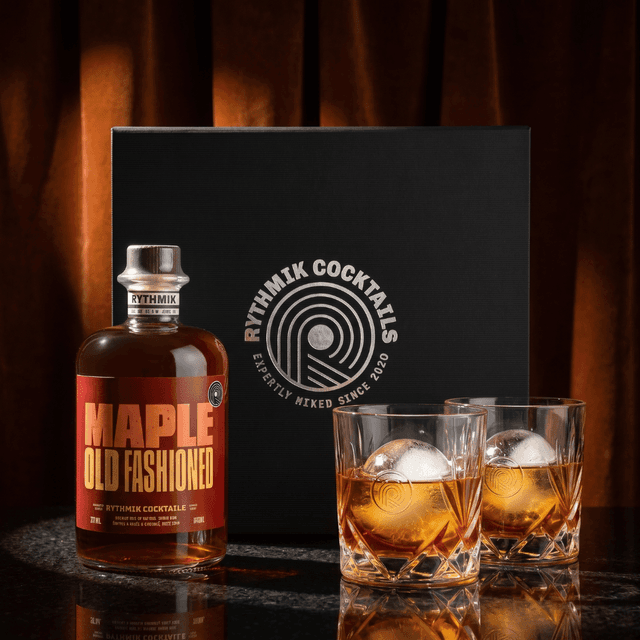 image of Maple old fashioned gift set