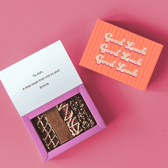 image of Letterbox good luck brownies