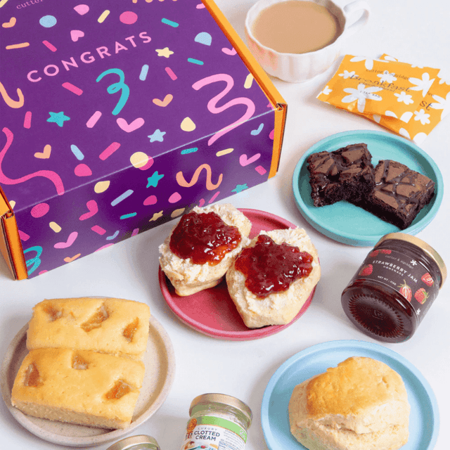 image of 'Congrats' afternoon tea