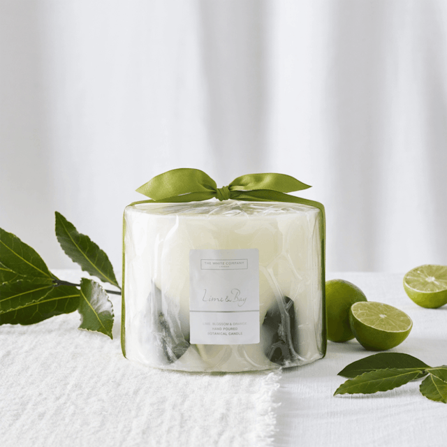 image of Luxe lime & bay botanical candle