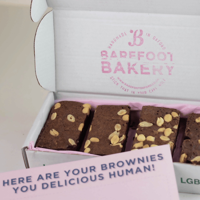 image of Box of 4 brownies