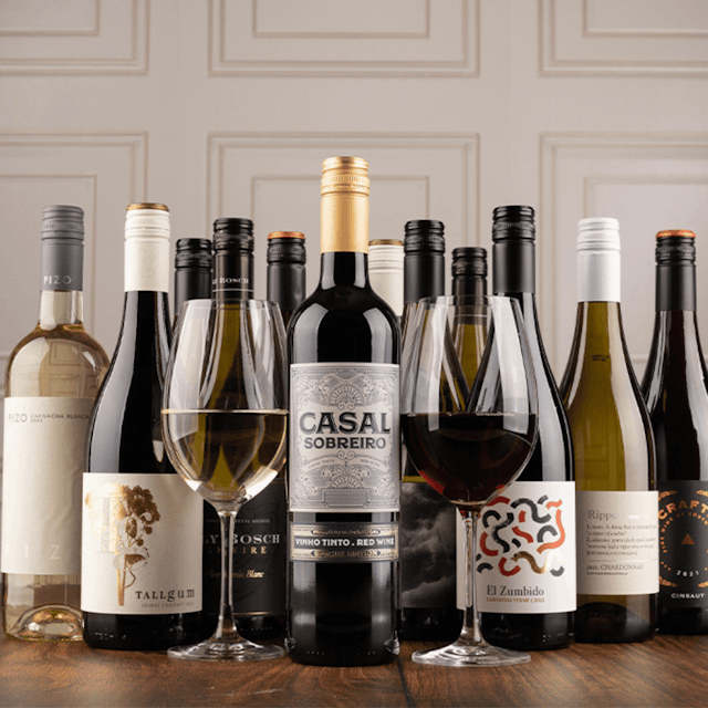 image of 12 bottles of wine