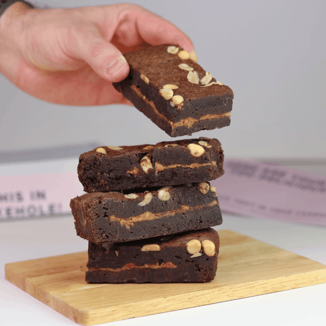 image of Box of 12 brownies